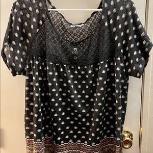 Just be 3x summer blouse